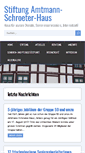 Mobile Screenshot of amtmann-schroeter-haus.de